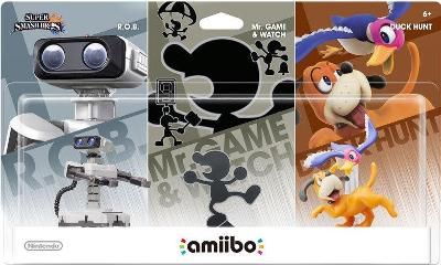 R.O.B., Duck Hunt, Game & Watch 3 Pack [Super Smash Bros. Series] Video Game