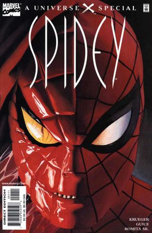 Universe X: Spidey #1 (Recalled Bob Harras Slander Variant)