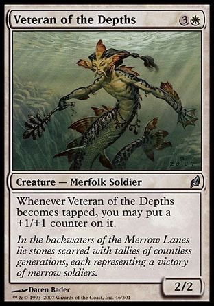 Veteran of the Depths (Lorwyn) Trading Card