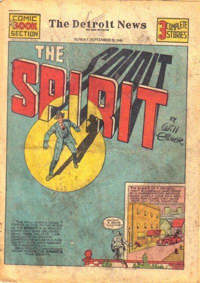 Spirit Section #9/22/1940 Comic