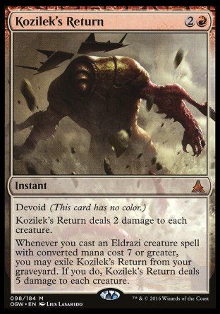 Kozilek's Return (Oath of the Gatewatch) Trading Card