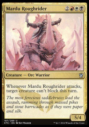 Mardu Roughrider (Khans of Tarkir) Trading Card