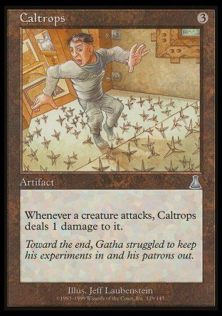 Caltrops (Urza's Destiny) Trading Card