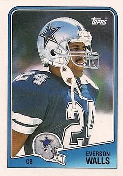 Everson Walls 1988 Topps #268 Sports Card
