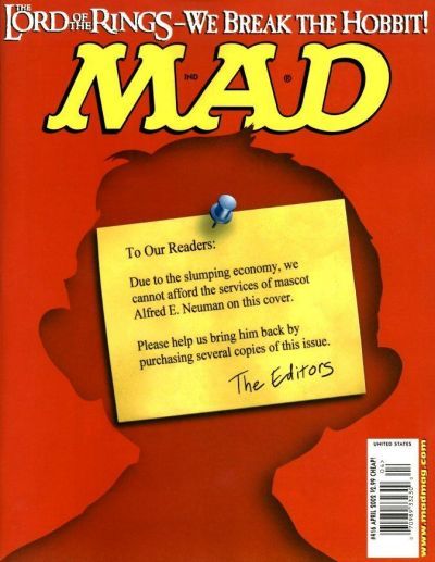Mad #416 Comic