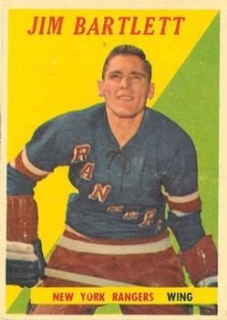 Jim Bartlett 1958 Topps #26 Sports Card