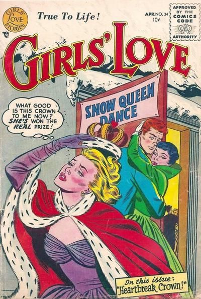 Girls' Love Stories #34 Comic