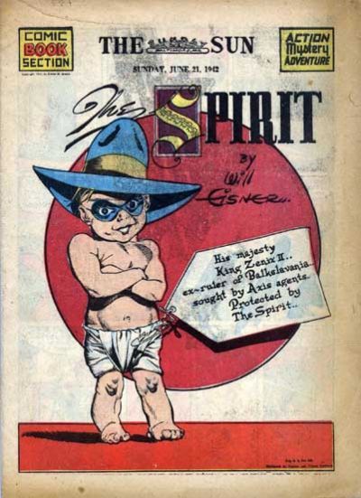Spirit Section #6/21/1942 Comic