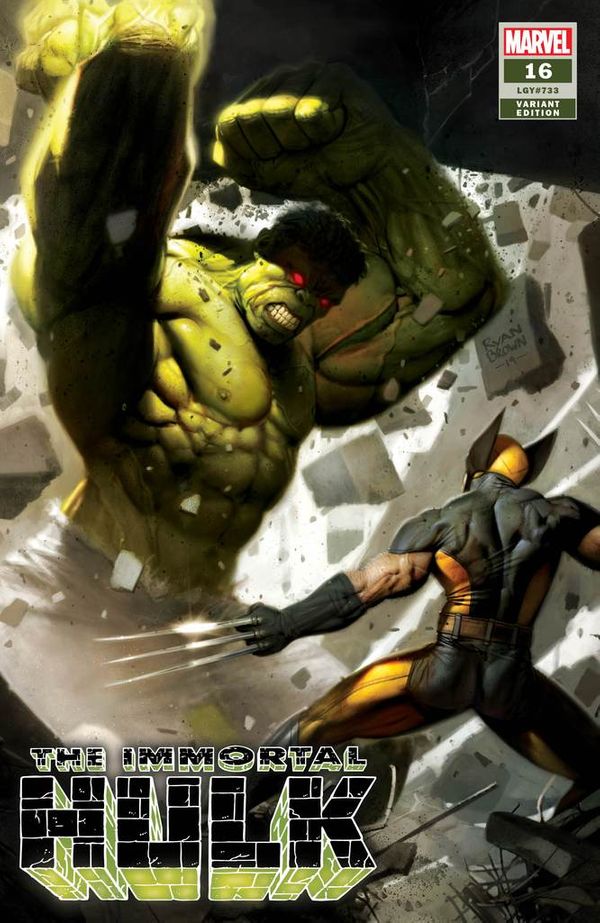 Immortal Hulk #16 (Brown Variant Cover)
