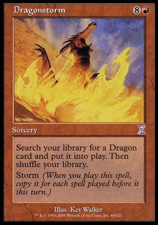 Dragonstorm (Time Spiral) Trading Card