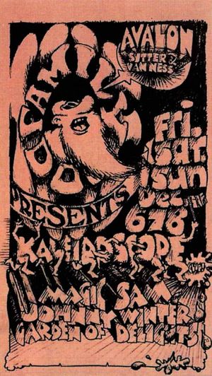 AOR-2.20 Kaleidoscope & Magic Sam Avalon Ballroom 1968