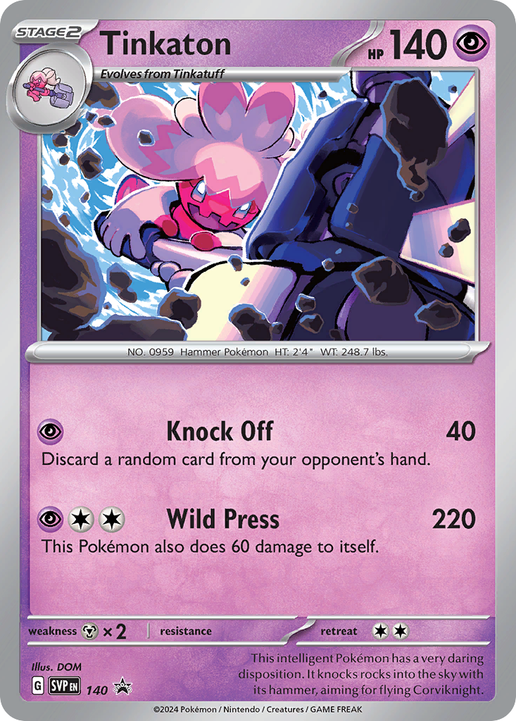 Tinkaton Pokémon Card