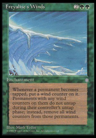 Freyalise's Winds (Ice Age) Trading Card