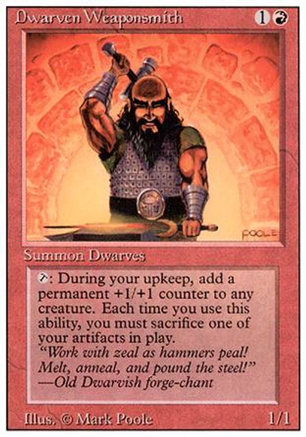 Dwarven Weaponsmith (Revised Edition)