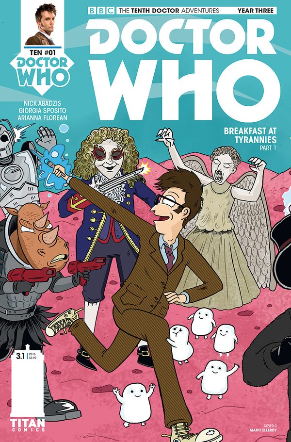 Doctor Who 10th Year Three #1 (Cover C Ellerby)