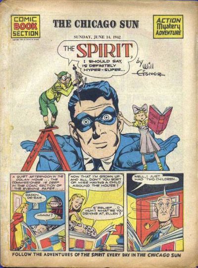 Spirit Section #6/14/1942 Comic