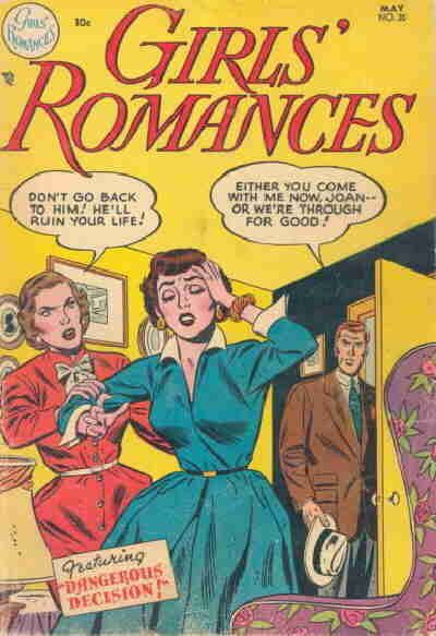 Girls' Romances #20 Comic