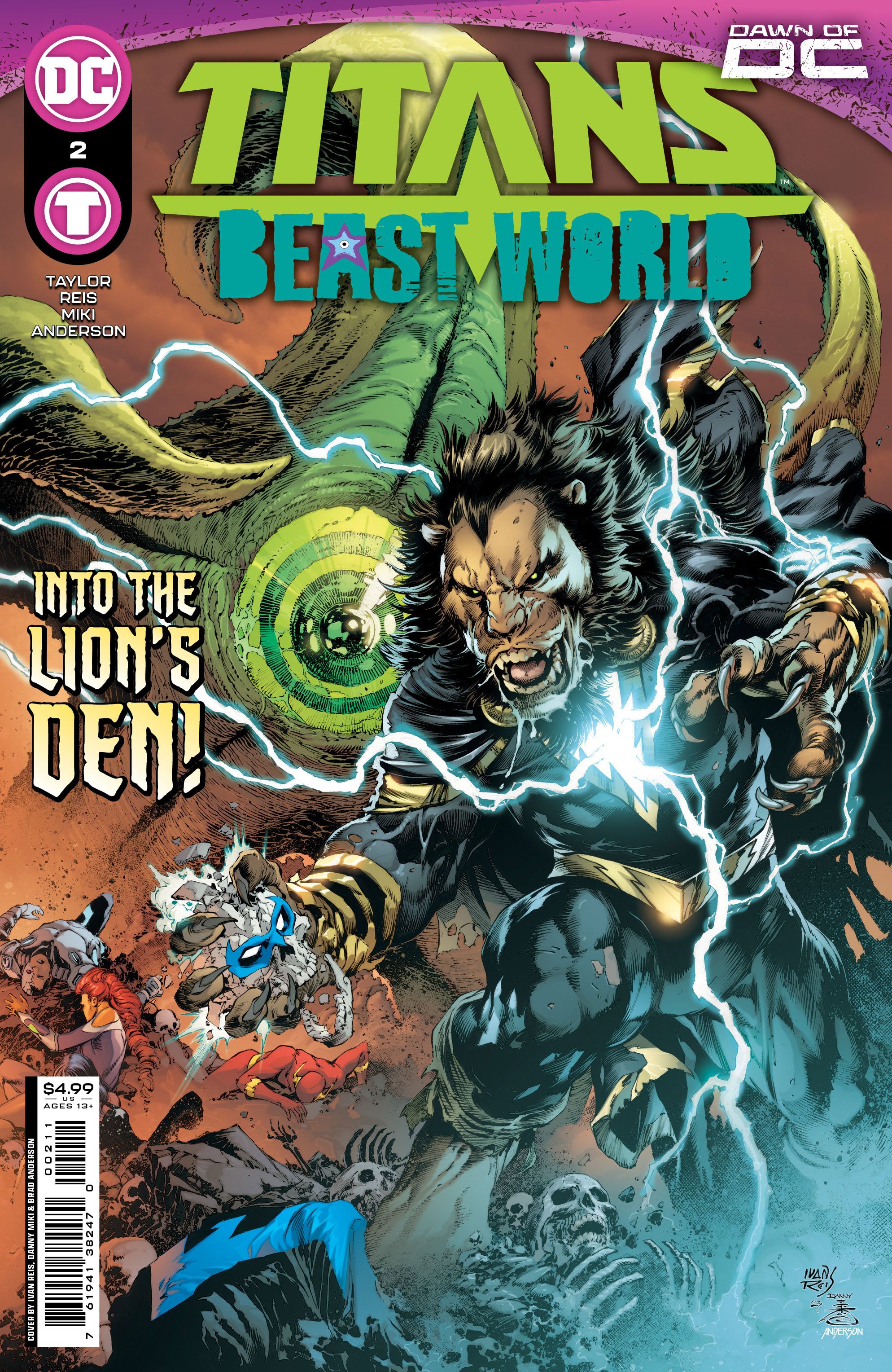 Titans: Beast World #2 Comic