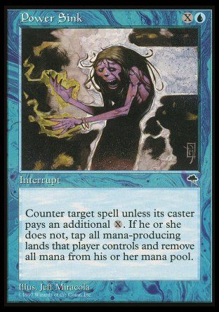 Power Sink (Tempest) Trading Card