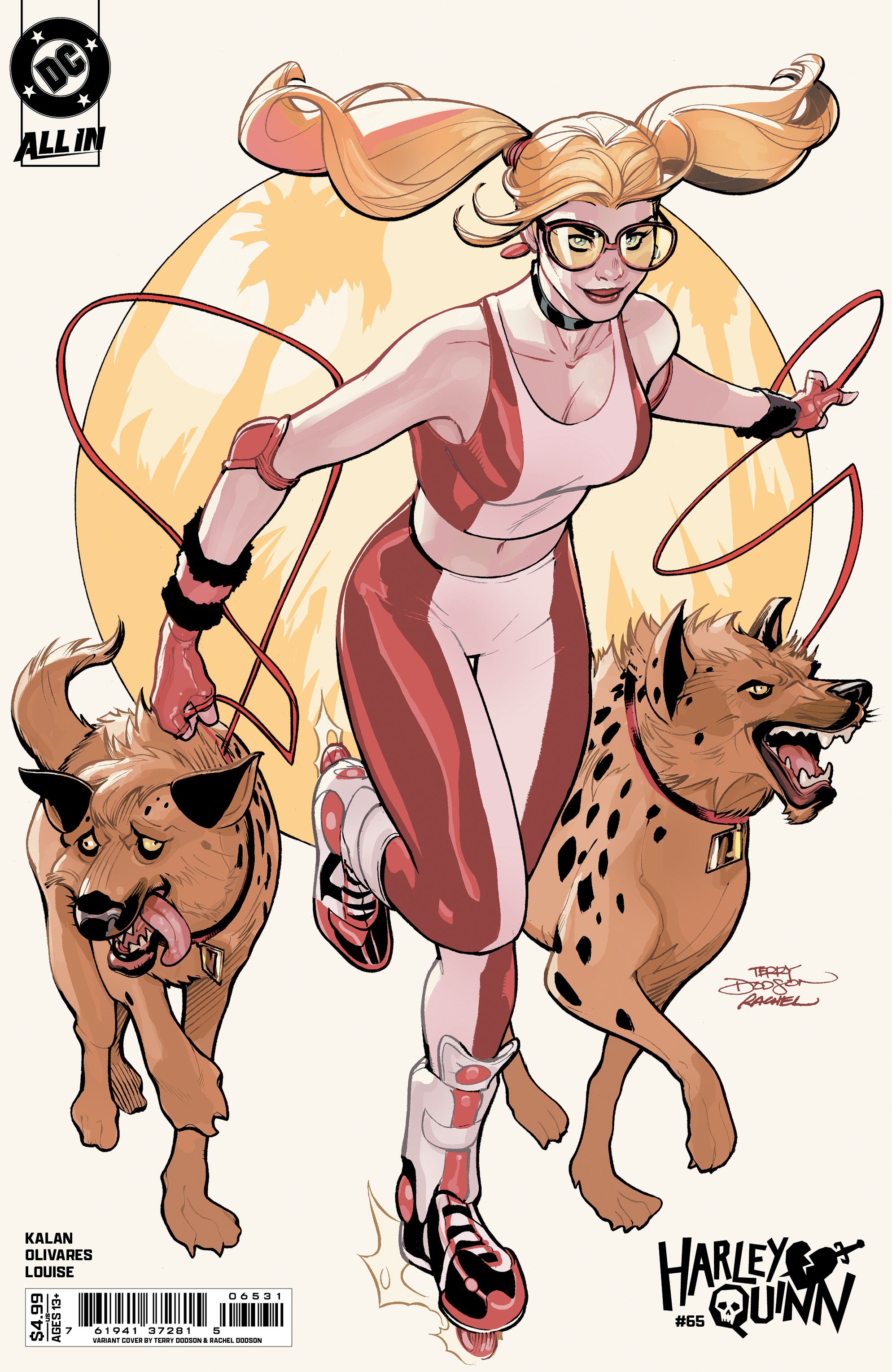 Harley Quinn #65 (Cvr C Terry Dodson & Rachel Dodson Card Stock Variant) Comic