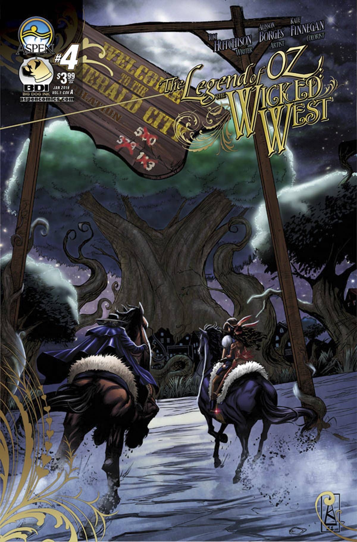 The Legend of Oz: The Wicked West #4 Comic