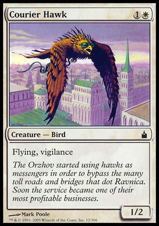 Courier Hawk (Ravnica: City of Guilds) Trading Card