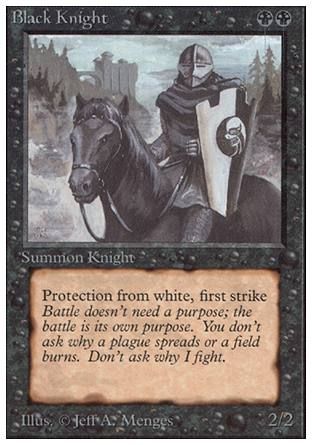 Black Knight (Unlimited) Trading Card