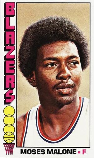 Moses Malone 1976 Topps #101