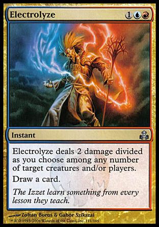 Electrolyze (Guildpact) Trading Card