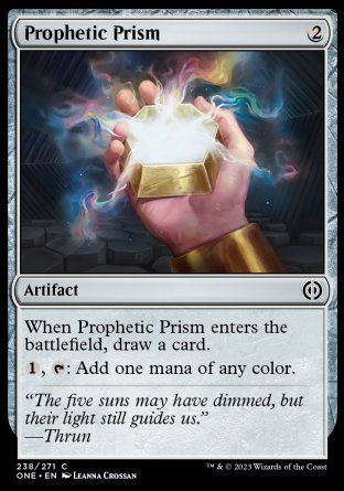 Prophetic Prism (Phyrexia: All Will Be One) Trading Card