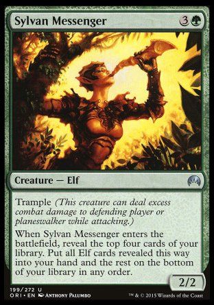 Sylvan Messenger (Magic Origins) Trading Card