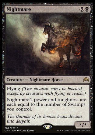 Nightmare (Magic Origins) Trading Card