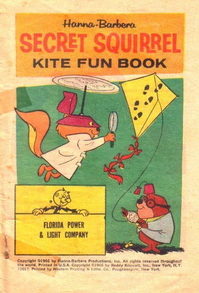 Secret Squirrel Kite Fun Book #? Comic