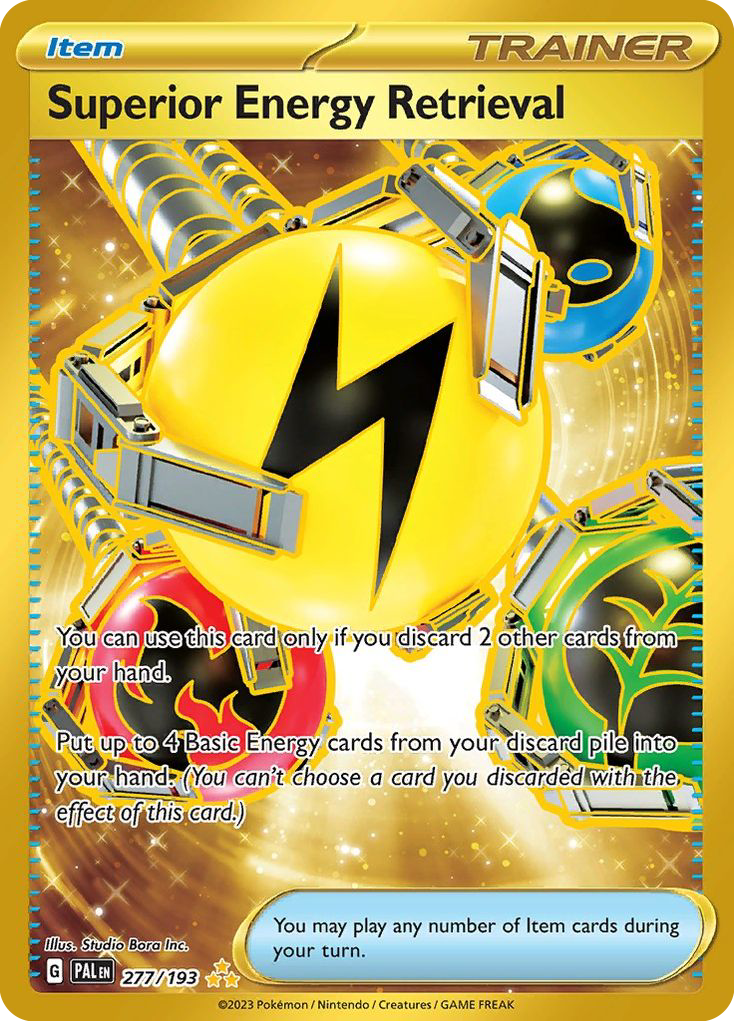 Superior Energy Retrieval (277/193) - Paldea Evolved Pokémon Card