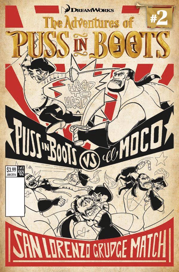 Puss In Boots #2 (Cover B)