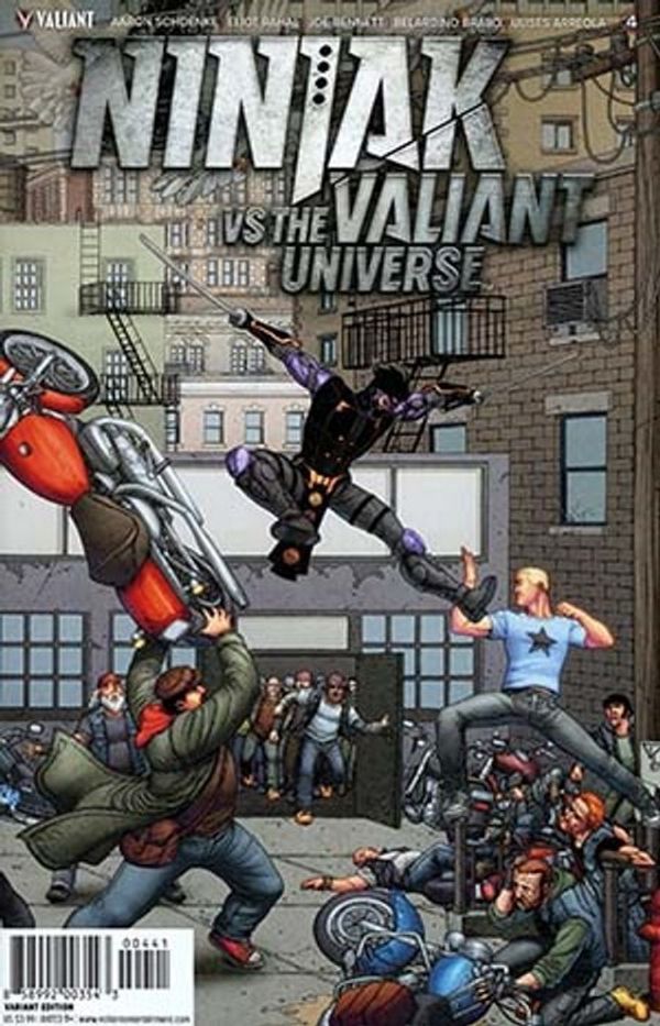 Ninjak vs the Valiant Universe #4 (Cover D 20 Copy Cover Portela)