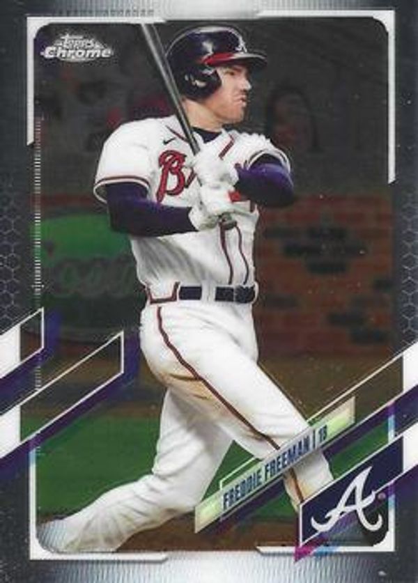 Freddie Freeman 2021 Topps Chrome #138