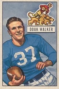Doak Walker 1951 Bowman #25 Sports Card