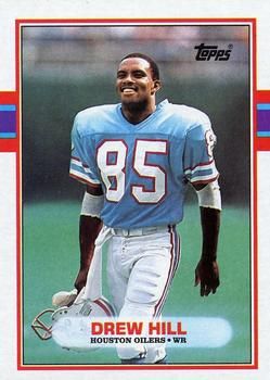 Drew Hill 1989 Topps #95 Sports Card