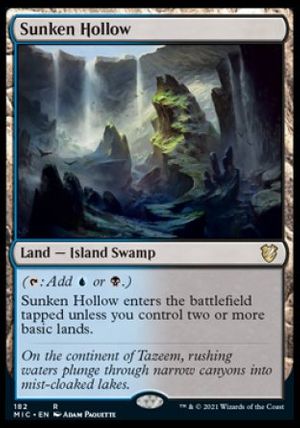 Sunken Hollow (Innistrad Midnight Hunt Commander Decks)