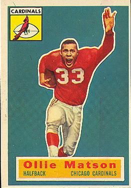 Ollie Matson 1956 Topps #58 Sports Card