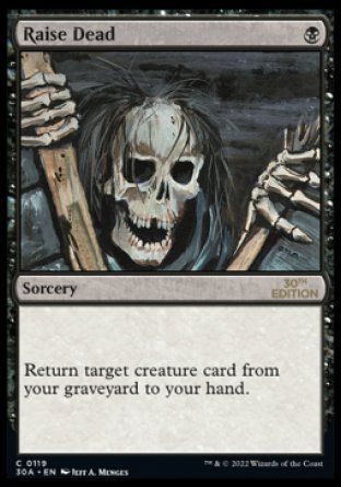 Raise Dead (Magic 30th Anniversary Edition) Trading Card