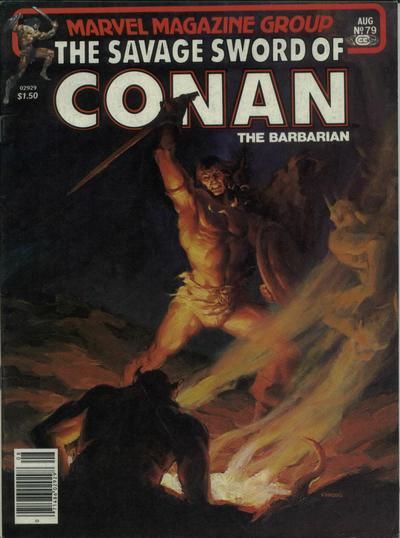 The Savage Sword of Conan #79 Comic