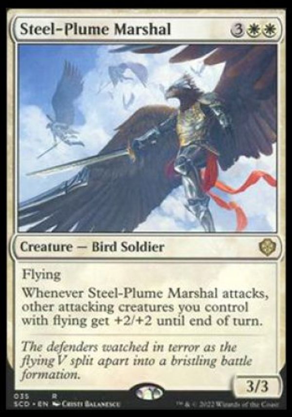 Steel-Plume Marshal (Starter Commander Decks)