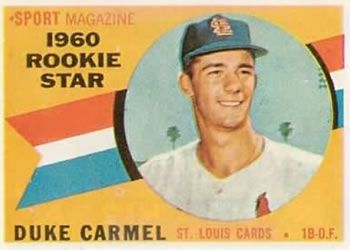 Duke Carmel 1960 Topps #120 Sports Card