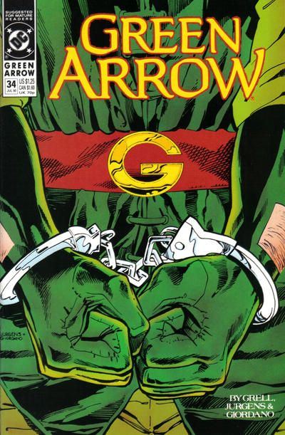 Green Arrow #34 Comic
