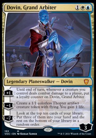 Dovin, Grand Arbiter (Innistrad Crimson Vow Commander Decks) Trading Card