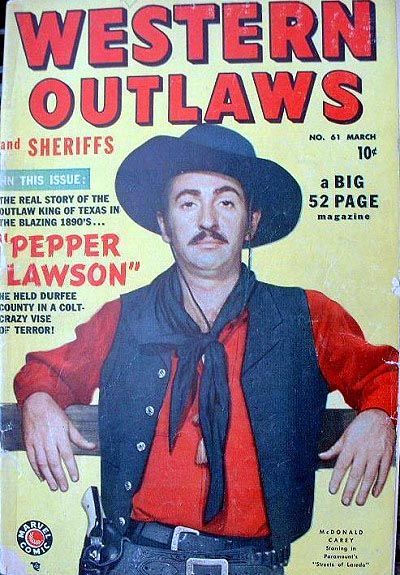 Western Outlaws and Sheriffs #61 Comic