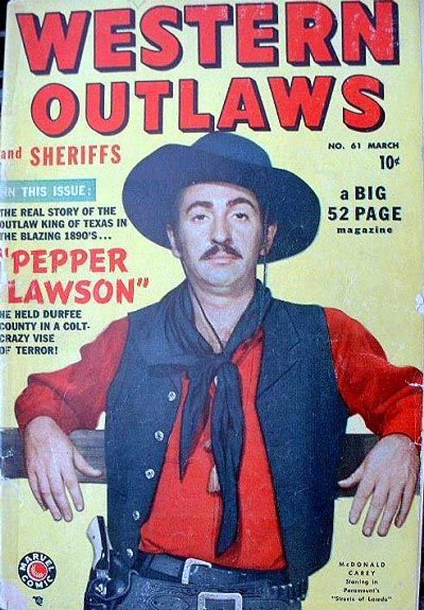 Western Outlaws and Sheriffs #61
