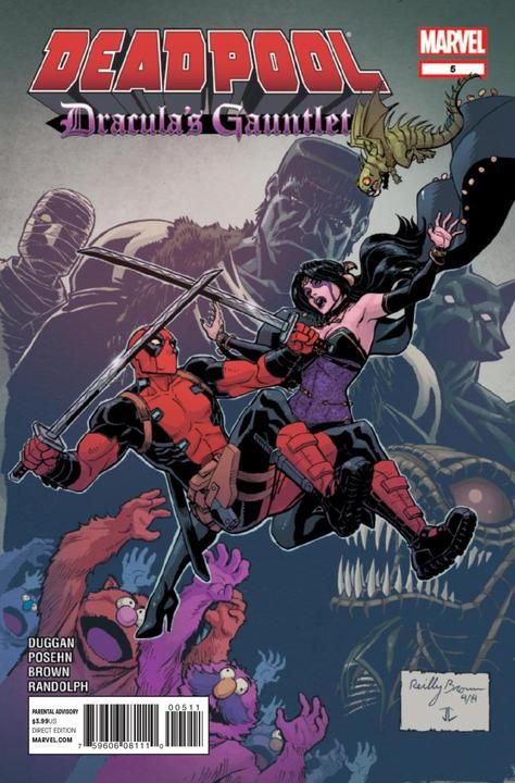 Deadpool: Dracula's Gauntlet #5 Comic